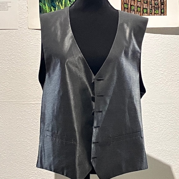 Pronto Uomo Jackets & Blazers - Pronto medium, dark gray Iridescent vest